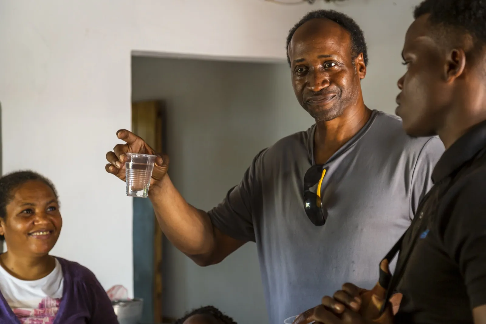 On-location documentary photography